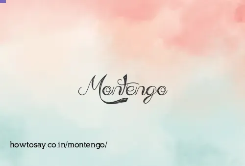 Montengo