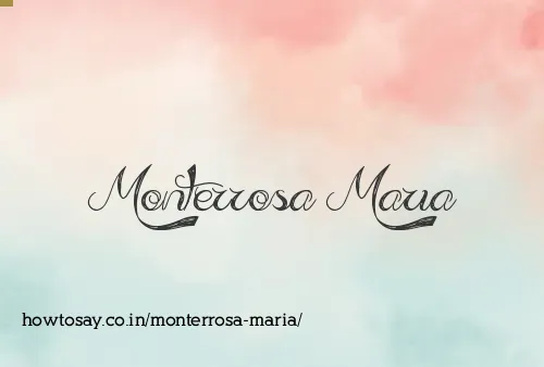 Monterrosa Maria