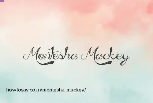 Montesha Mackey