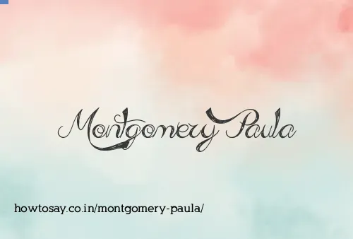 Montgomery Paula