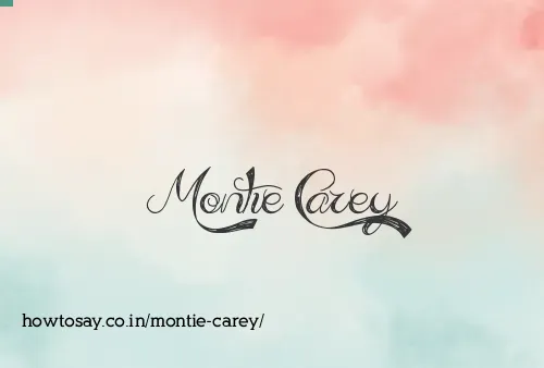 Montie Carey