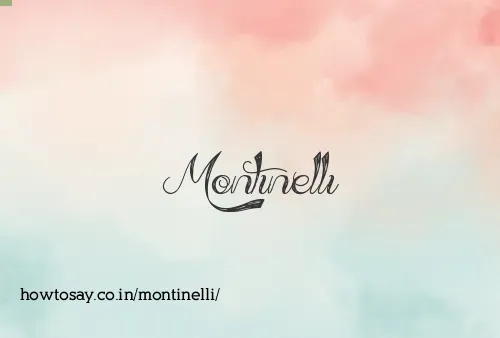 Montinelli