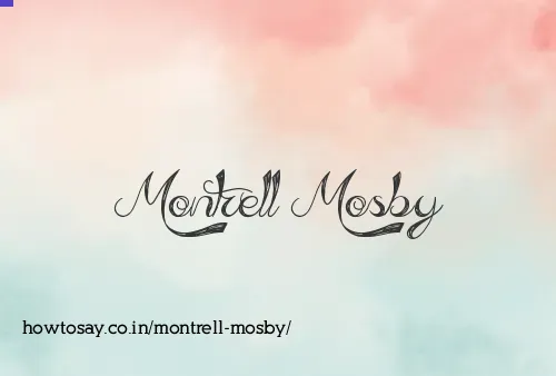 Montrell Mosby