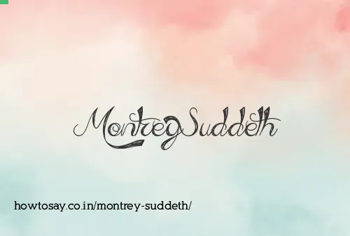 Montrey Suddeth