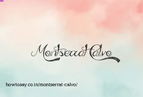 Montserrat Calvo