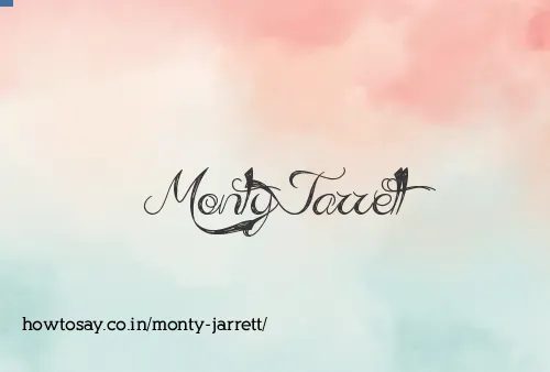 Monty Jarrett