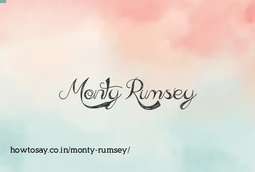 Monty Rumsey