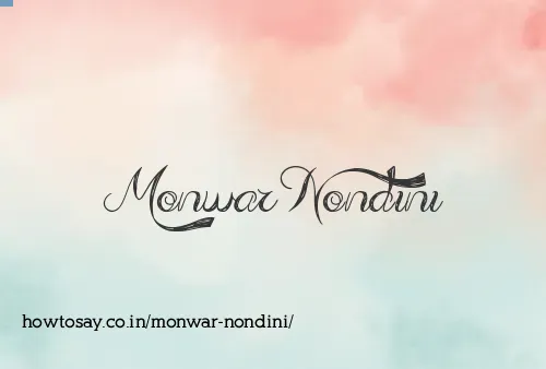 Monwar Nondini