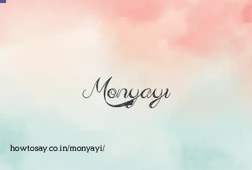 Monyayi