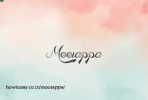 Mooiappa