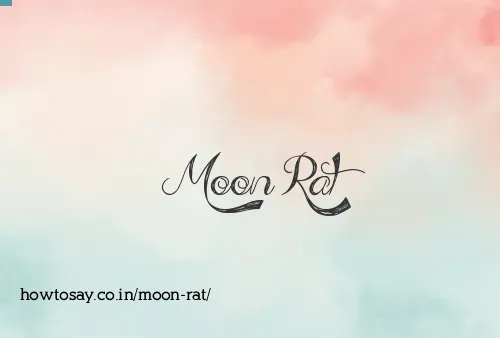 Moon Rat