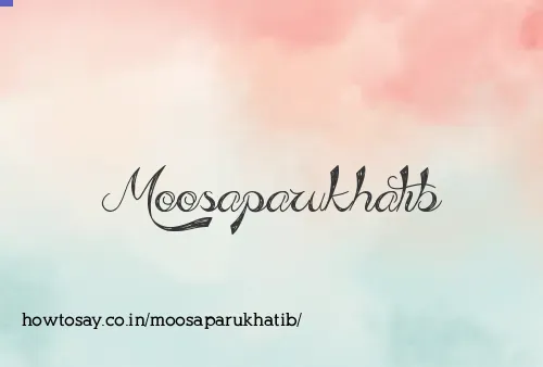 Moosaparukhatib