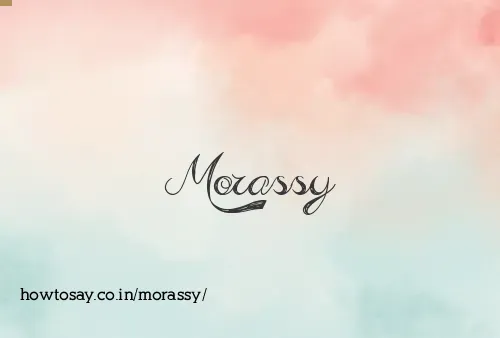 Morassy