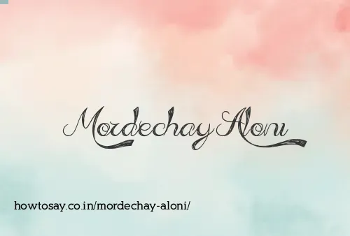 Mordechay Aloni