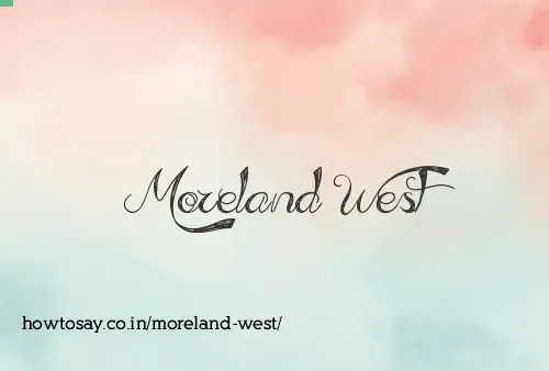 Moreland West