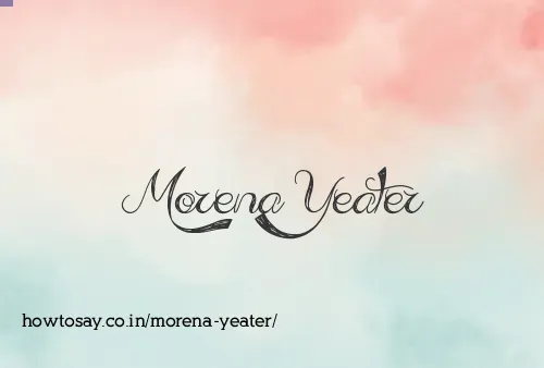 Morena Yeater