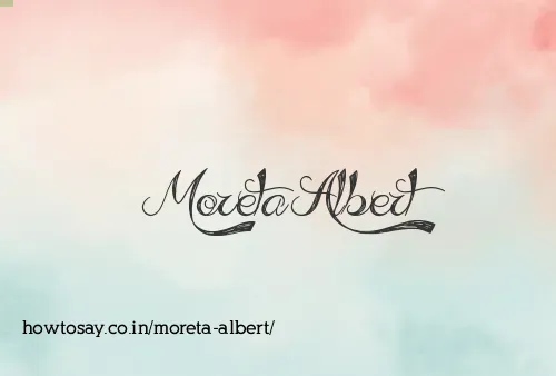 Moreta Albert