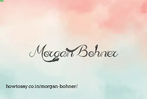 Morgan Bohner