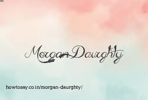 Morgan Daurghty