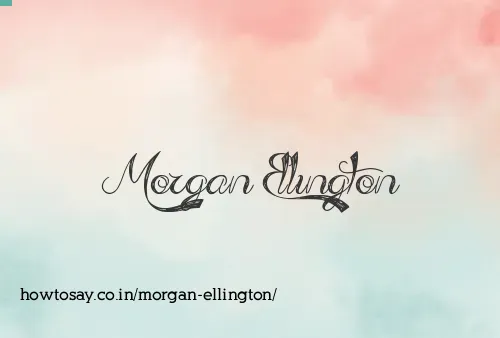 Morgan Ellington
