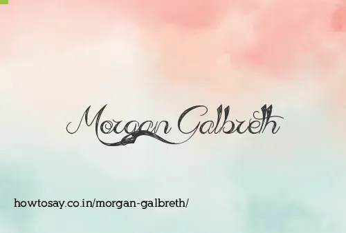Morgan Galbreth
