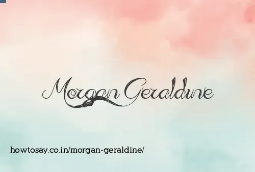 Morgan Geraldine