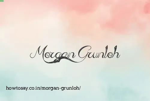 Morgan Grunloh