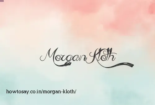 Morgan Kloth