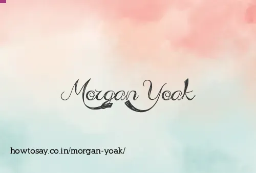 Morgan Yoak