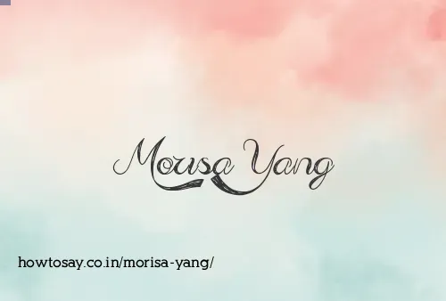 Morisa Yang