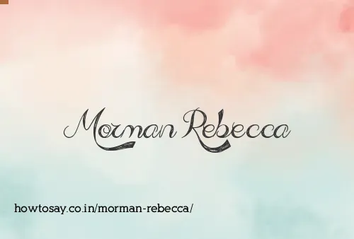 Morman Rebecca
