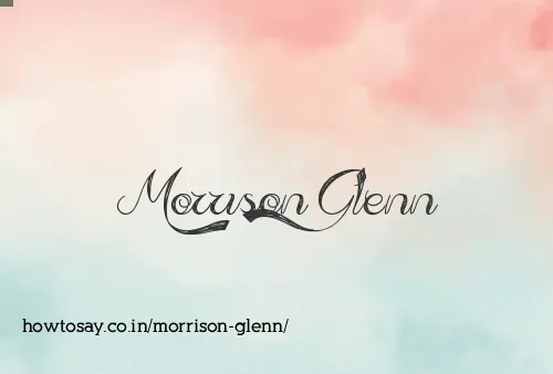 Morrison Glenn