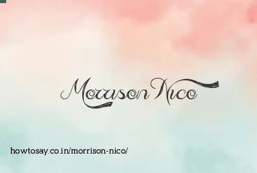 Morrison Nico