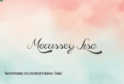 Morrissey Lisa