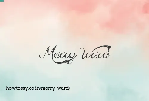 Morry Ward
