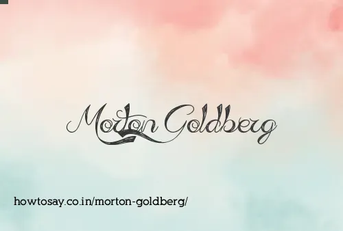 Morton Goldberg
