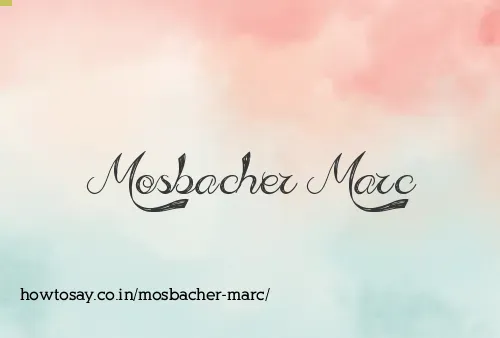 Mosbacher Marc