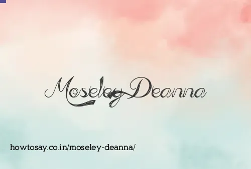 Moseley Deanna