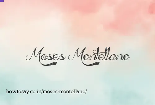 Moses Montellano