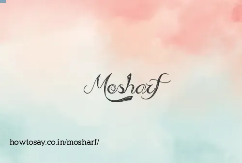 Mosharf