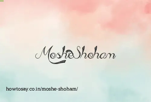 Moshe Shoham