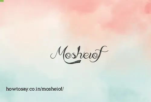 Mosheiof