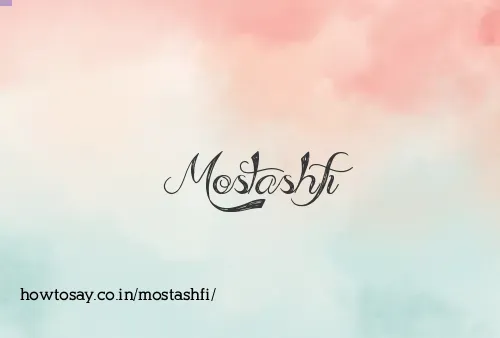 Mostashfi