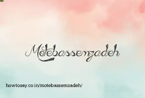 Motebassemzadeh
