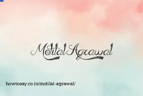 Motilal Agrawal