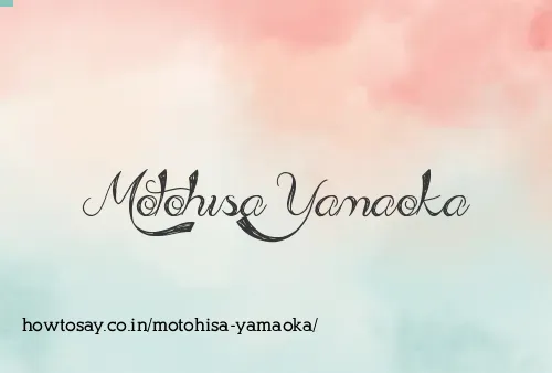 Motohisa Yamaoka