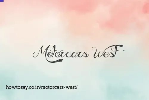 Motorcars West