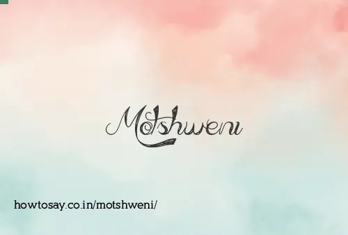 Motshweni