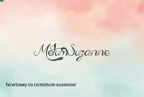 Motum Suzanne