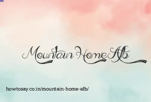 Mountain Home Afb